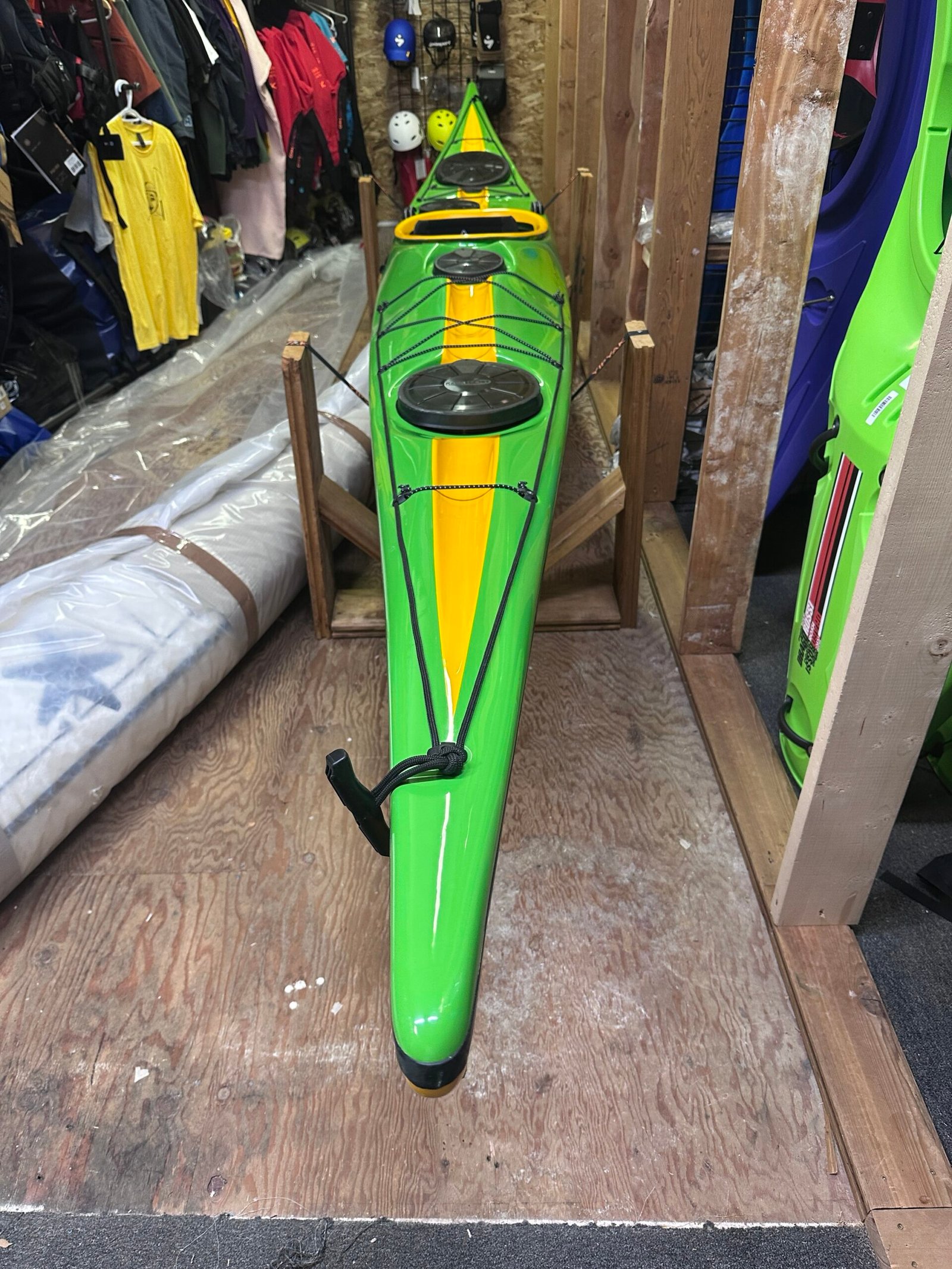 SKIM KAYAKS Braveheart LV: Green/Yellow - Image 4