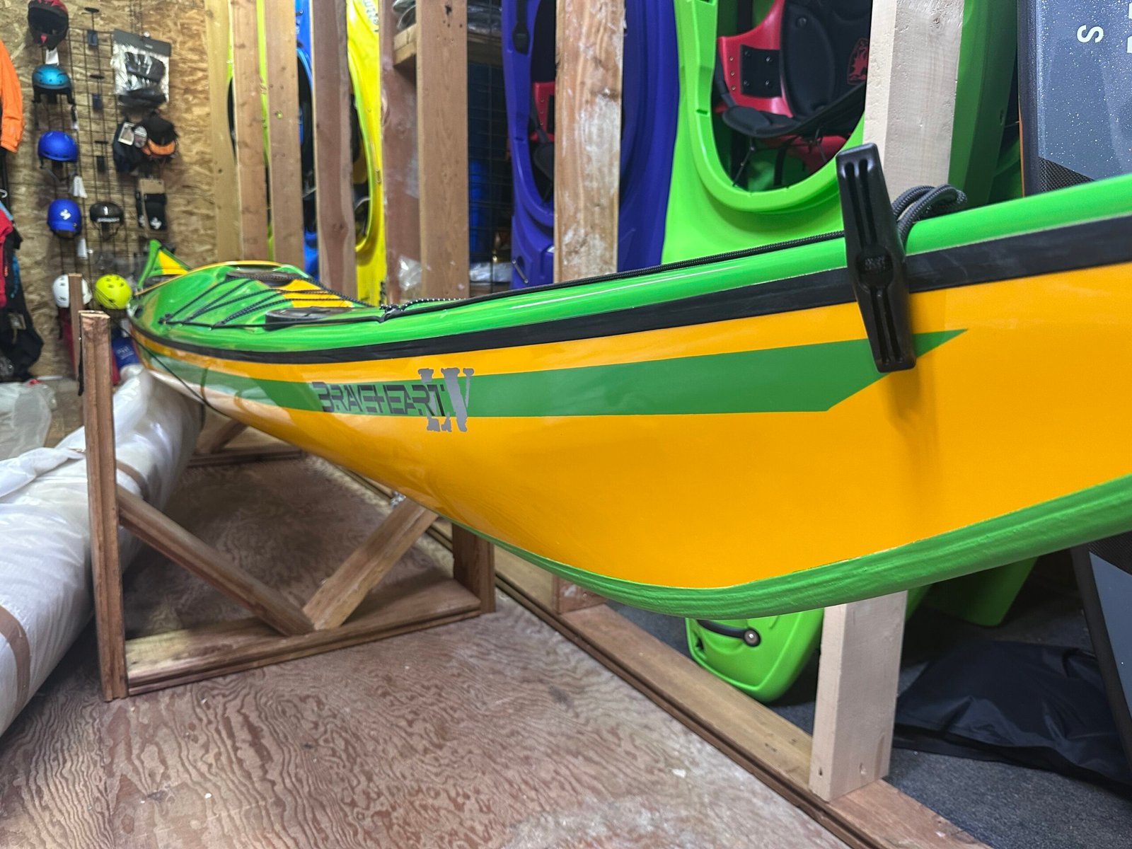 SKIM KAYAKS Braveheart LV: Green/Yellow - Image 3