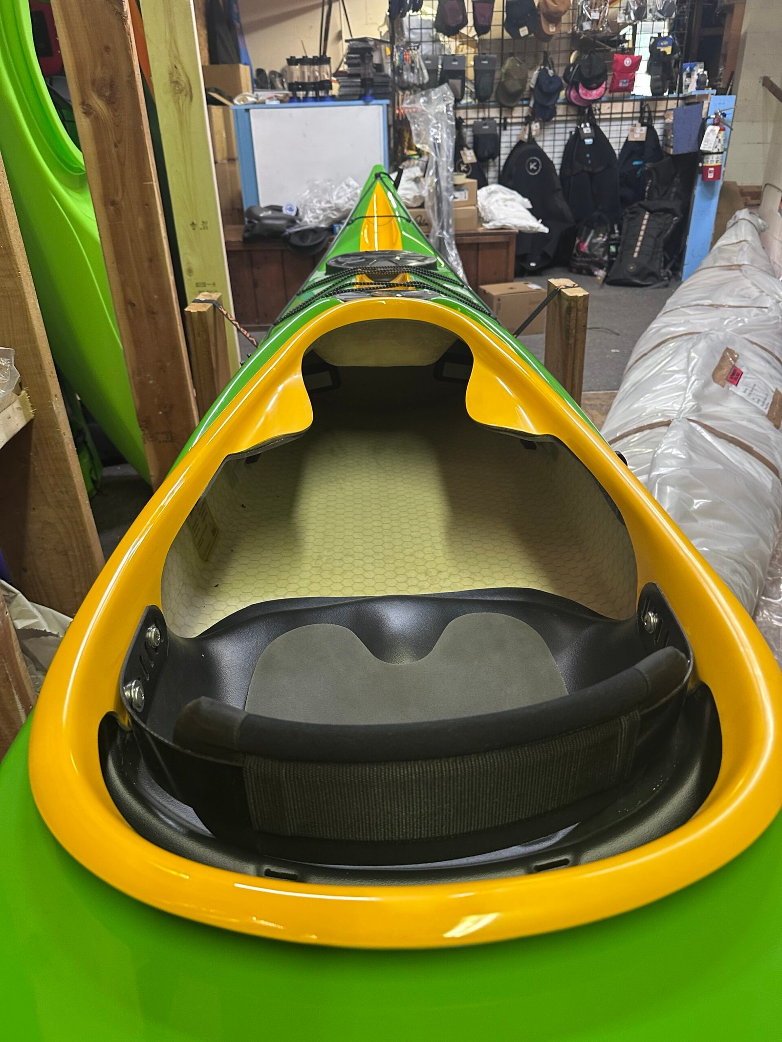 SKIM KAYAKS Braveheart LV: Green/Yellow - Image 2