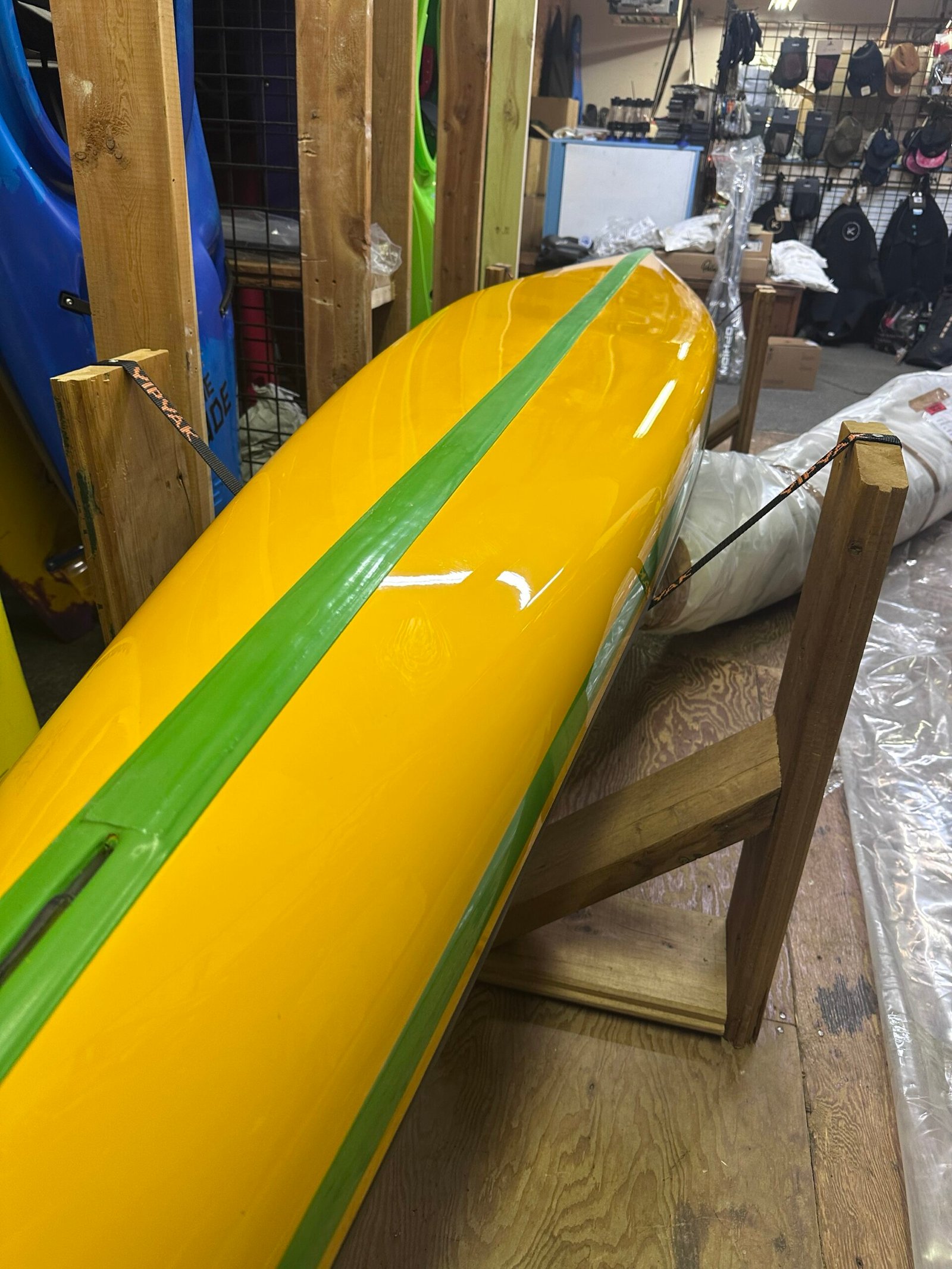 SKIM KAYAKS Braveheart LV: Green/Yellow - Image 5