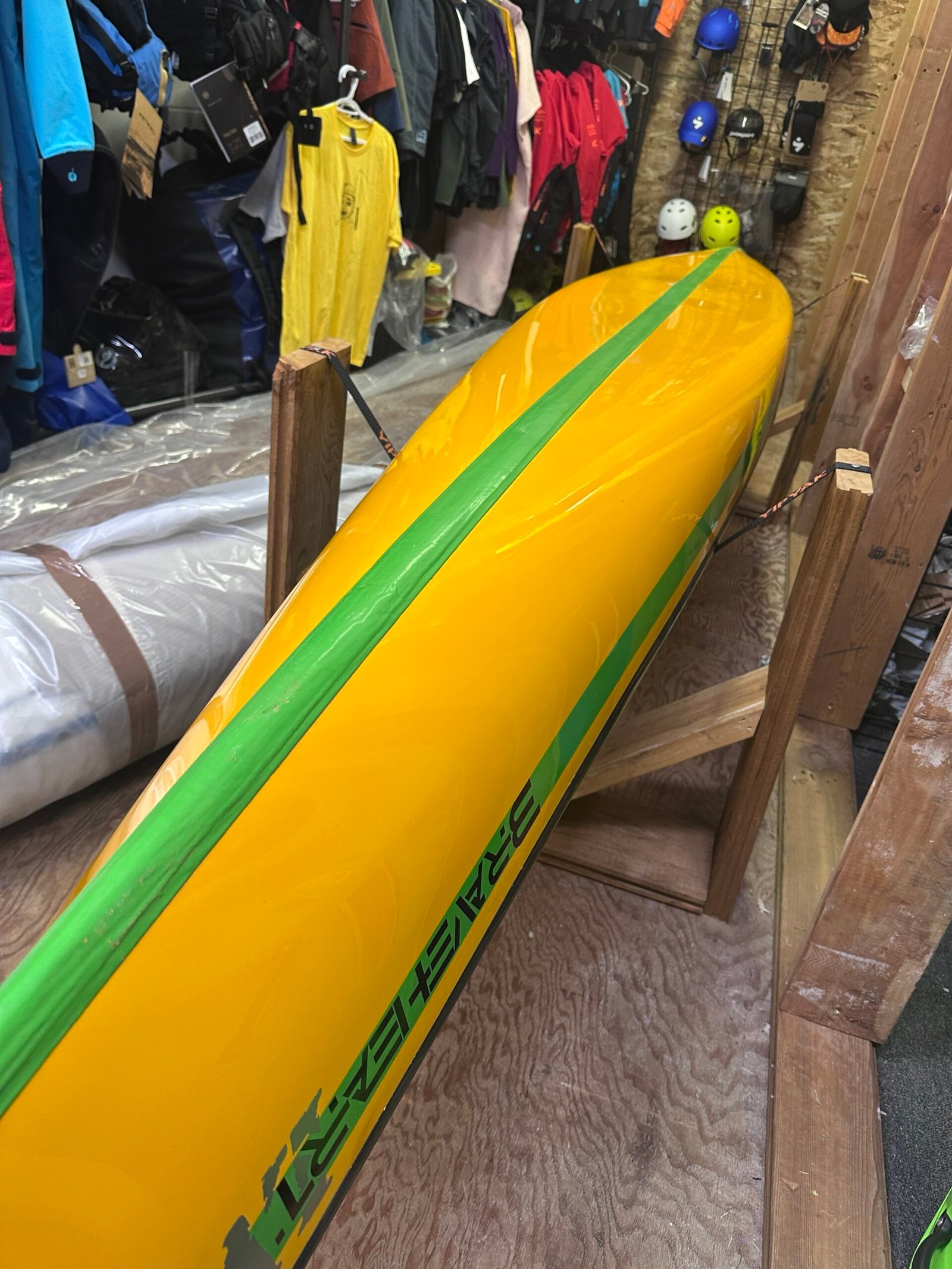 SKIM KAYAKS Braveheart LV: Green/Yellow - Image 7